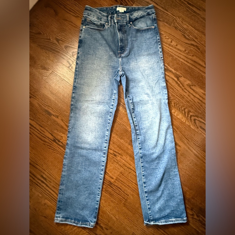 Good American 6-12 Always Fits Straight Jeans